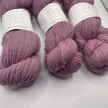 Langsoond Lace Weight Yarn - Sweet Rocket - Image 2