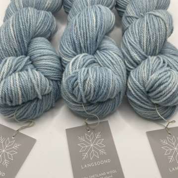 Langsoond DK Yarn - Light Blue - Image 2