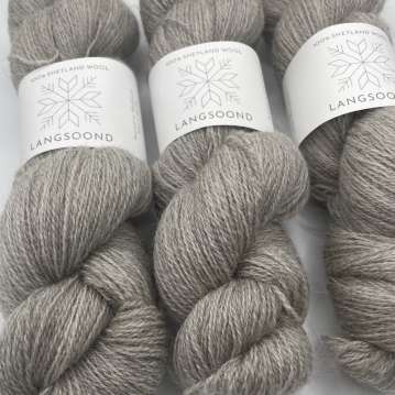 Langsoond Lace Weight Yarn - Stane - Image 2