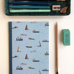 Boat Lined A5 Notebook