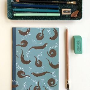 Otter Lined A5 Notebook