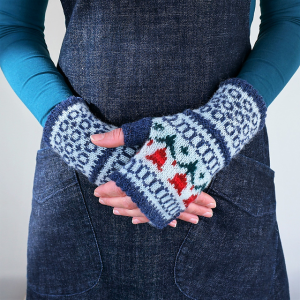Papil Mitts Digital Knitting Pattern