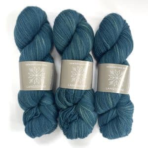 Langsoond Lace Weight Yarn - Teal Duck